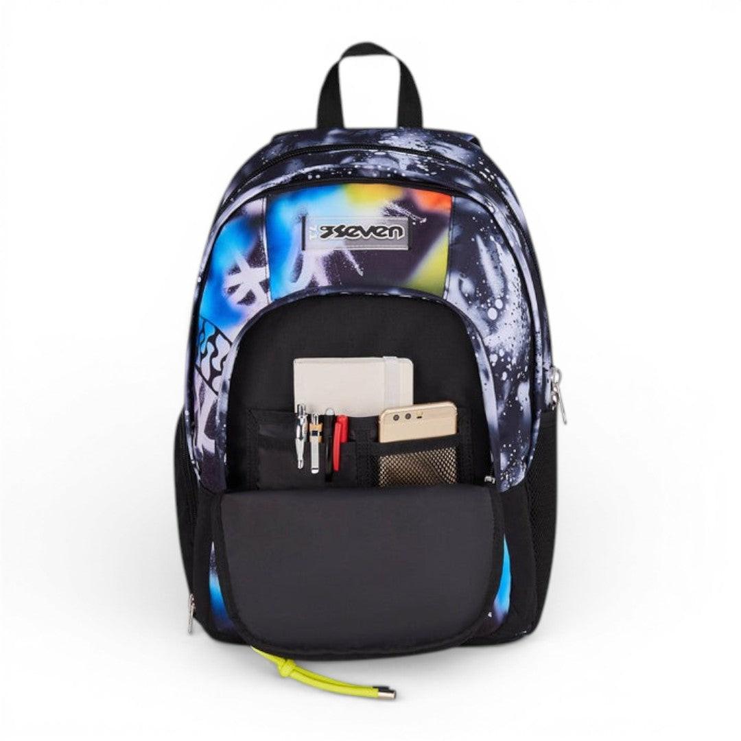 Zaino scuola Seven Dual Detach Buzzy Note Boy 200102628-535.