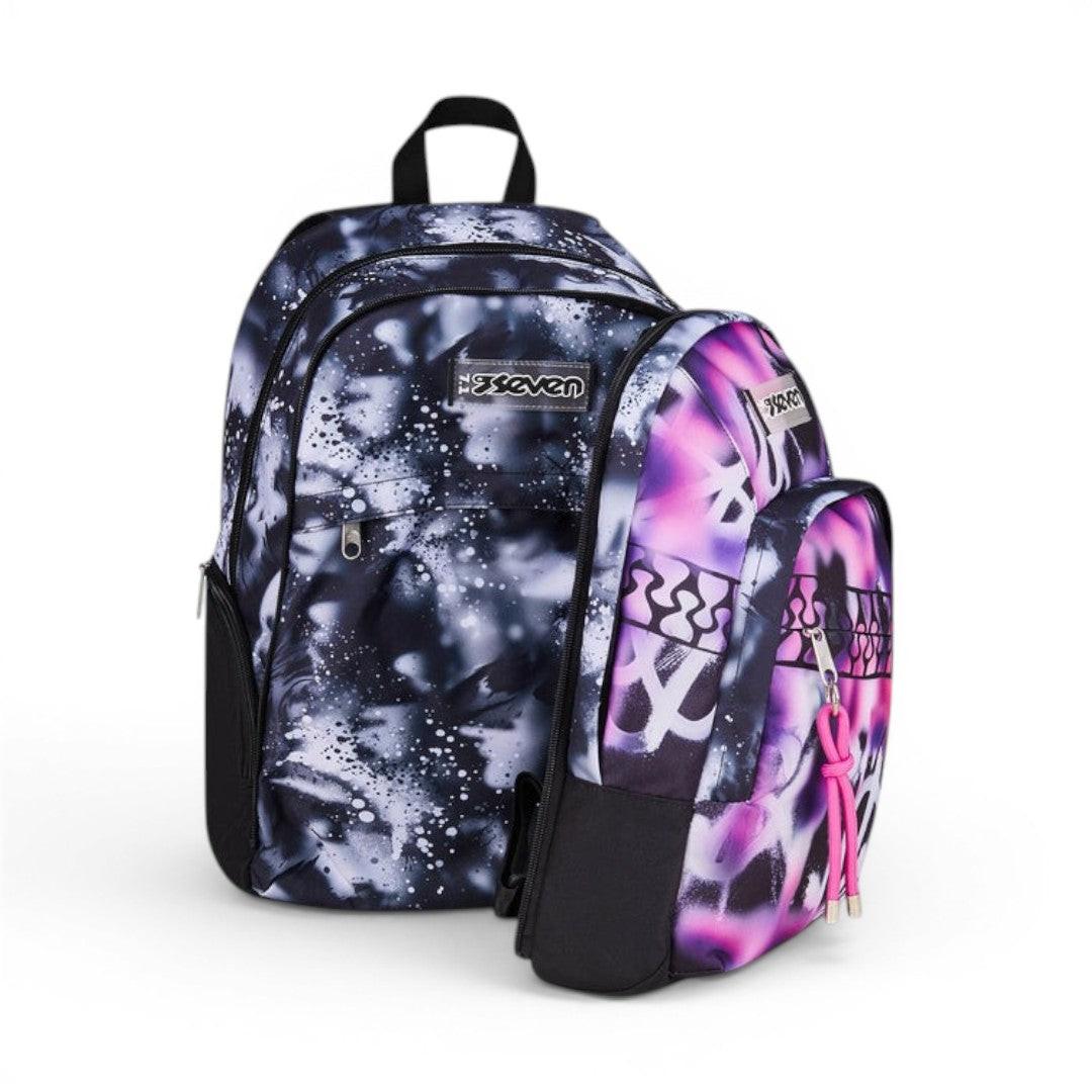 Zaino scuola Seven Dual Detach Buzzy Note Girl 200102633-406.