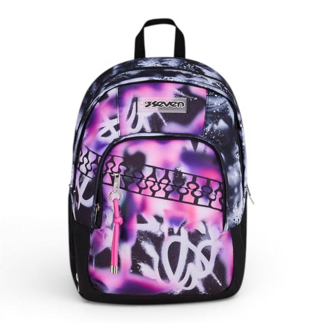 Zaino scuola Seven Dual Detach Buzzy Note Girl 200102633-406.