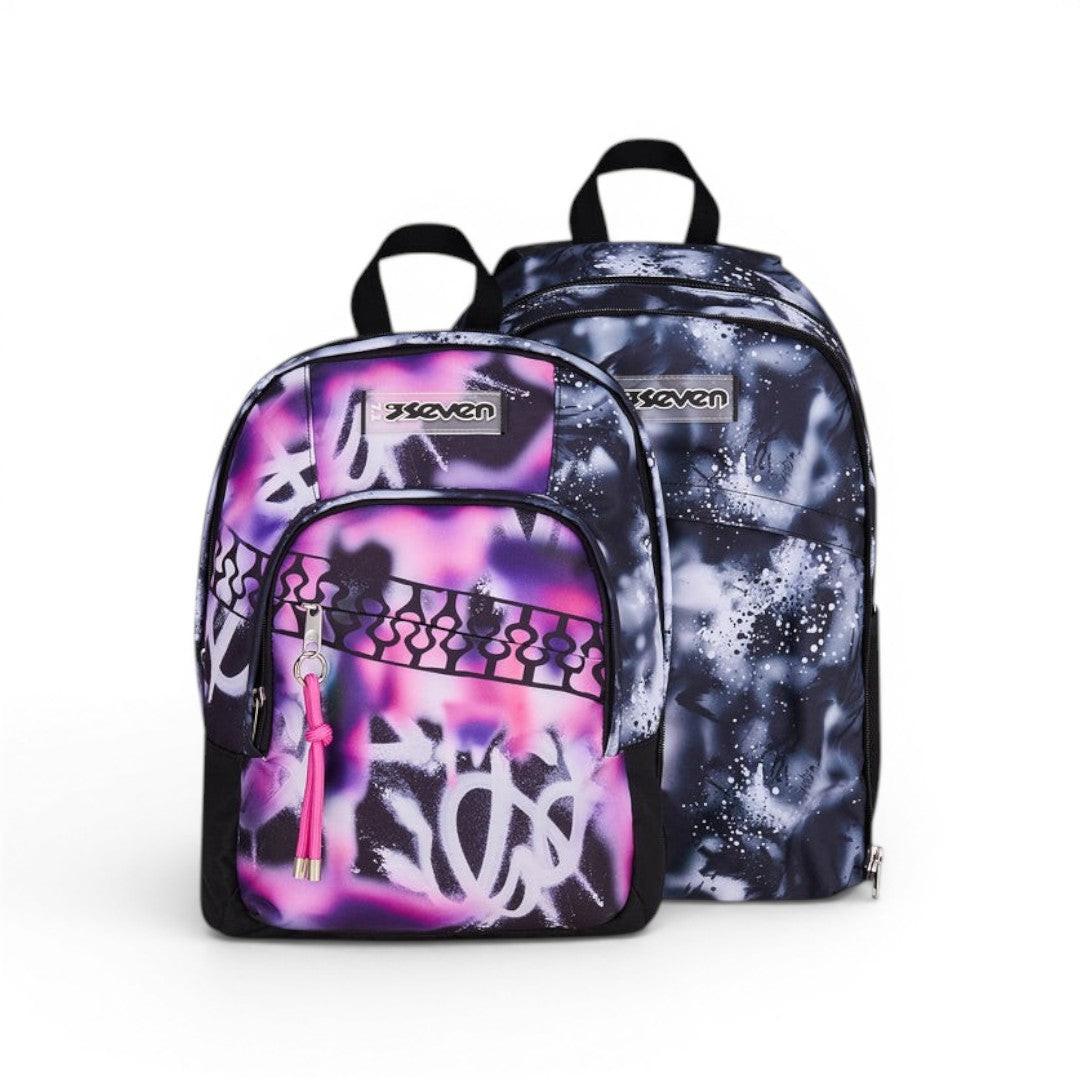Zaino scuola Seven Dual Detach Buzzy Note Girl 200102633-406.