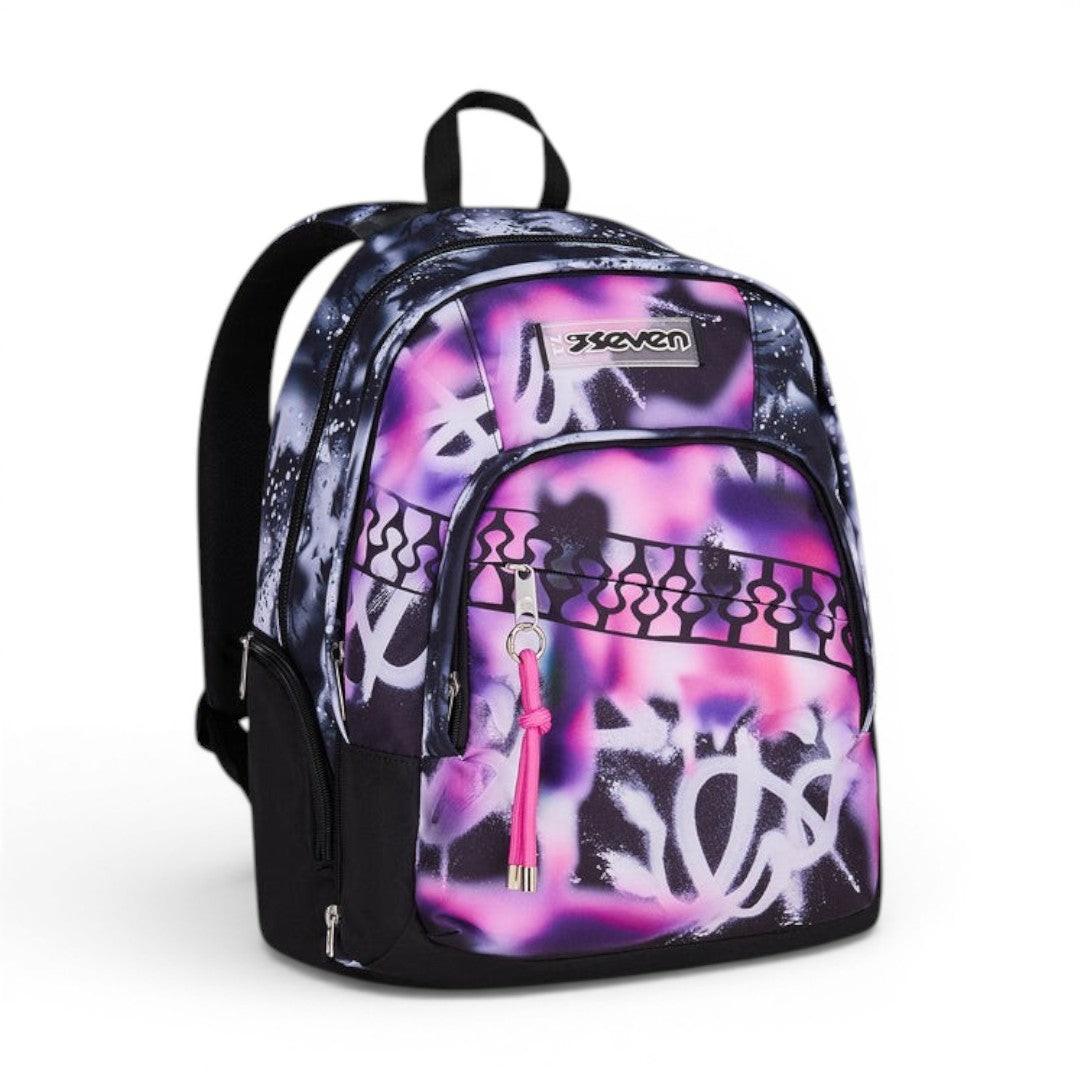 Zaino scuola Seven Dual Detach Buzzy Note Girl 200102633-406.