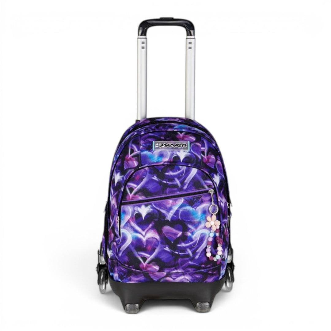 Trolley scuola Seven Comby 8 ruote LovePass.