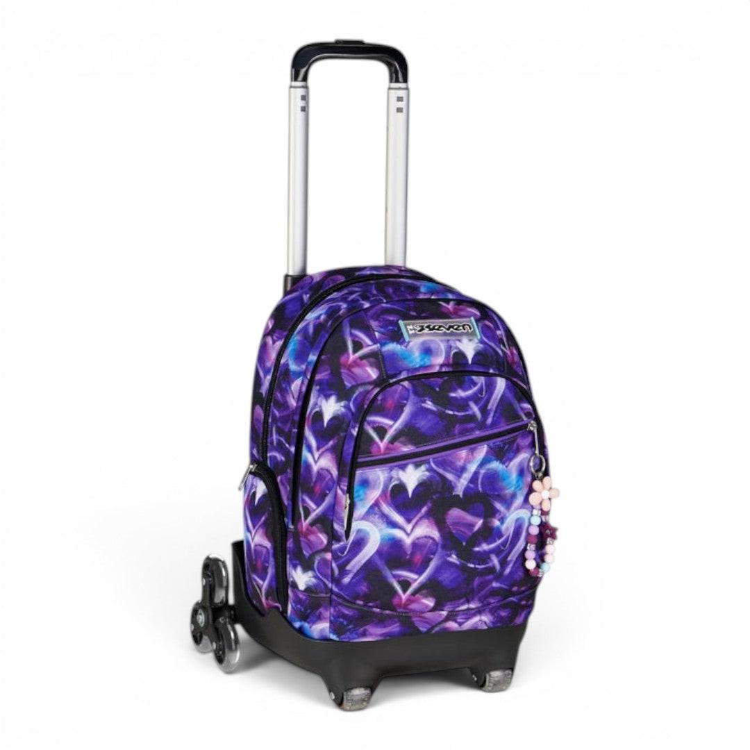 Trolley scuola Seven Comby 8 ruote LovePass.