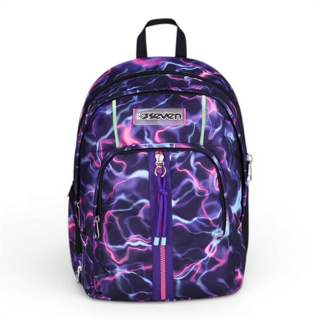 Zaino scuola Seven Dual Detach Electricvibe Girl.