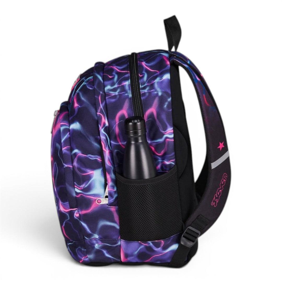 Trolley scuola Seven Comby 8 ruote Electricvibe Girl.