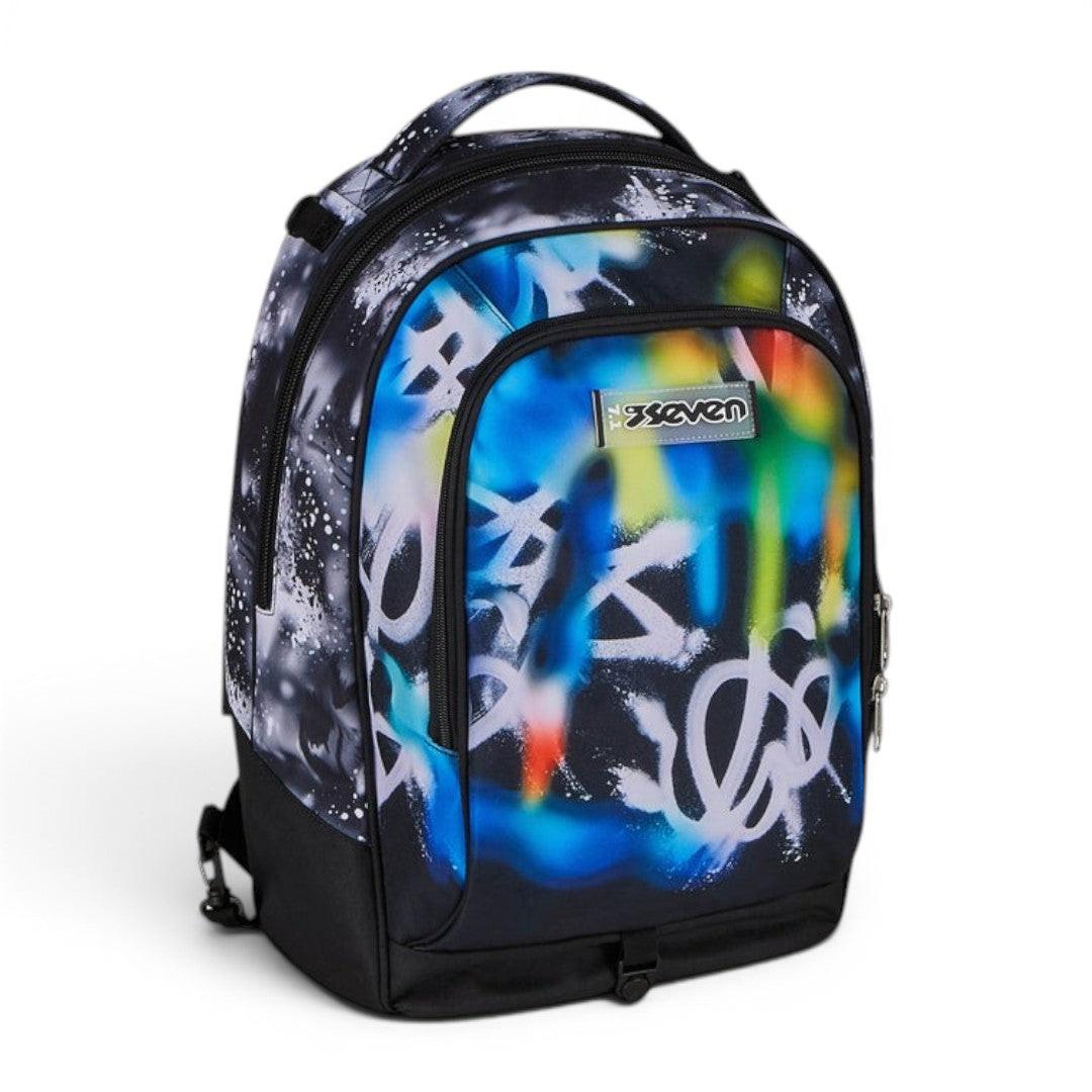 Trolley scuola Seven SJ Jack 8 ruote Buzzy Note Boy.