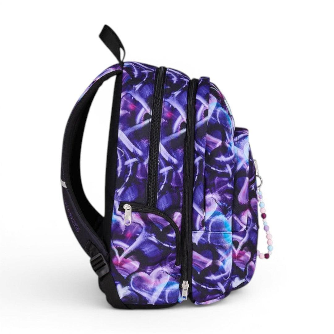 Zaino scuola Seven Dual Detach LovePass capiente uso quotidiano.