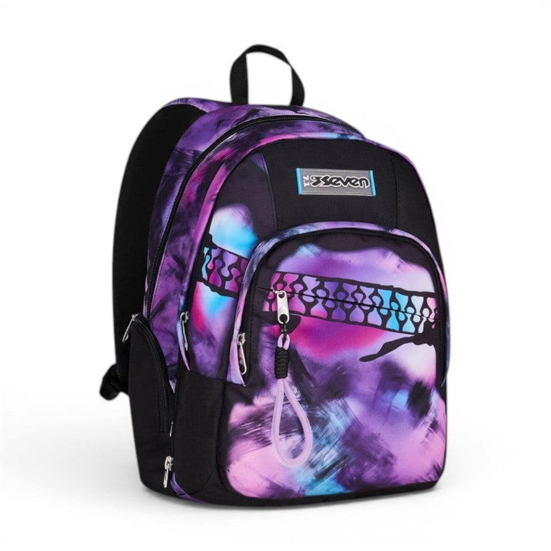Zaino scuola Seven Dual Detach Pink Fusion 200102654-349