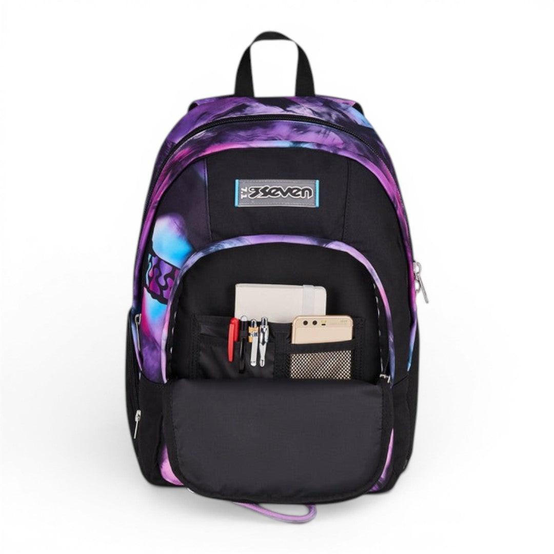 Zaino scuola Seven Dual Detach Pink Fusion 200102654-349