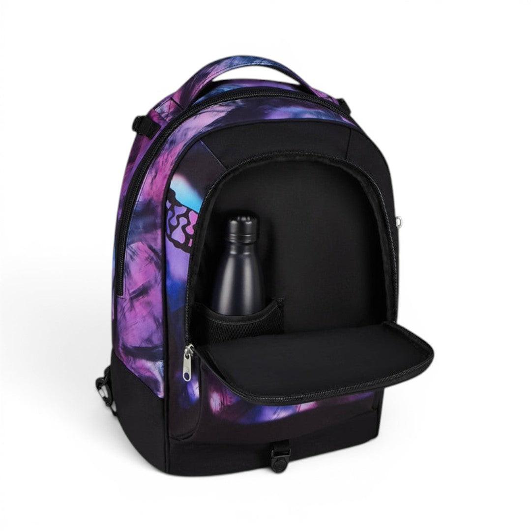Trolley scuola Seven SJ Jack 8 ruote Fusion Pink.