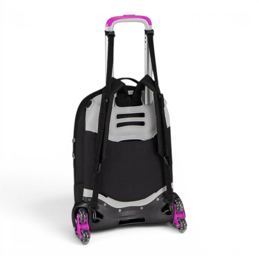 Trolley scuola Seven SJ Jack 8 ruote Plumpy Line Girl.