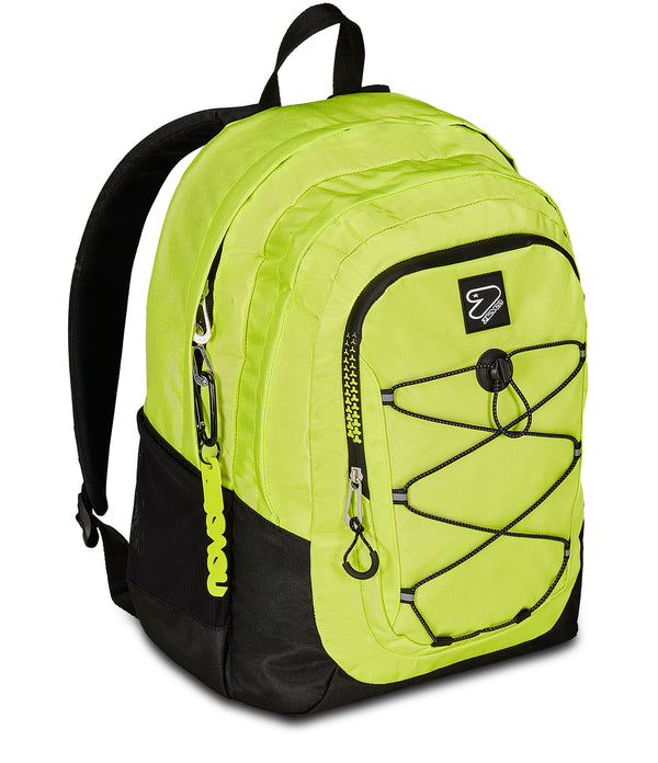 Zaino Seven TECH – Riciclato, Capiente e Porta PC (Giallo)