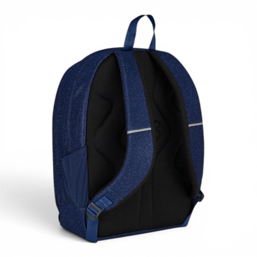 Zaino Seven Shiny Tech scuola effetto lucido capiente Blu 200112523-580.
