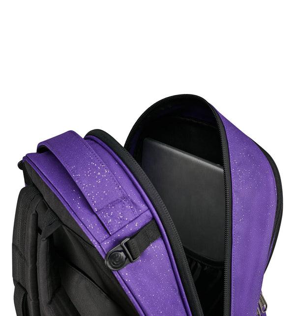 Trolley Invicta Plug Shine Viola scuola rigido capiente.