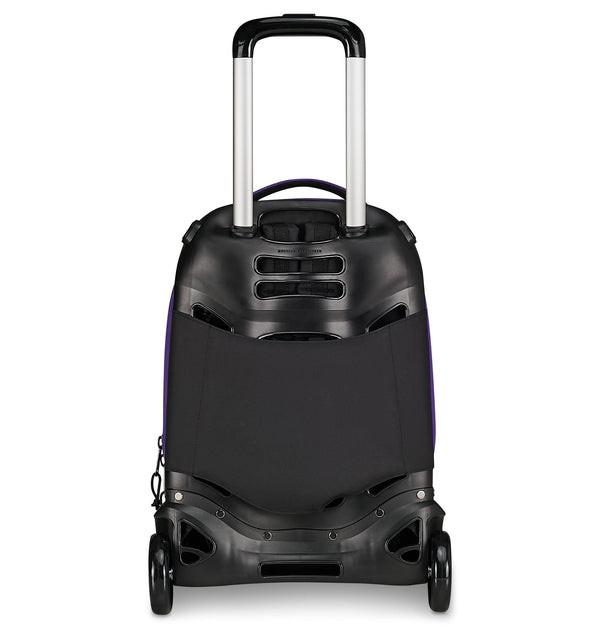 Trolley Invicta Plug Shine Viola scuola rigido capiente.
