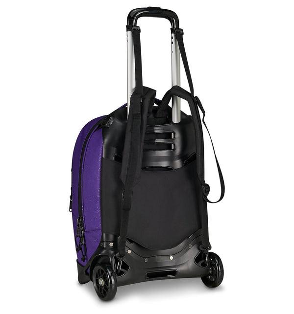Trolley Invicta Plug Shine Viola scuola rigido capiente.