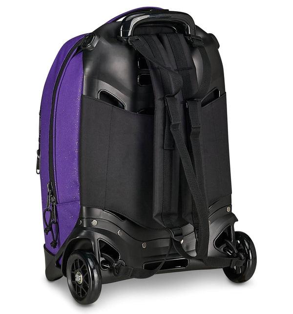 Trolley Invicta Plug Shine Viola scuola rigido capiente.