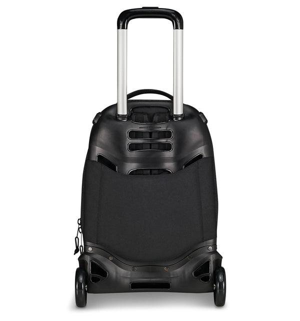 Trolley Invicta Plug Shine Nero scuola rigido capiente.