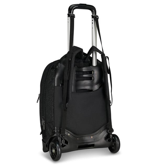 Trolley Invicta Plug Shine Nero scuola rigido capiente.