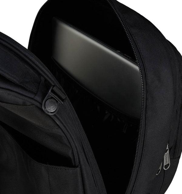 Trolley Invicta Plug Plain Nero scuola capiente resistente.