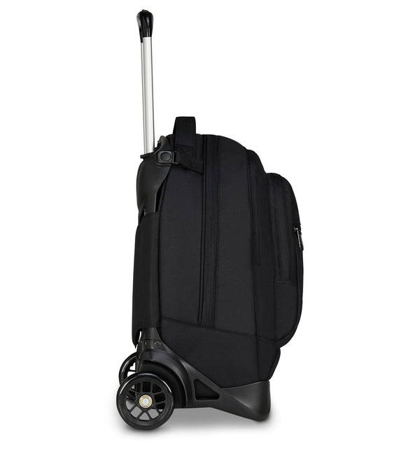 Trolley Invicta Plug Plain Nero scuola capiente resistente.
