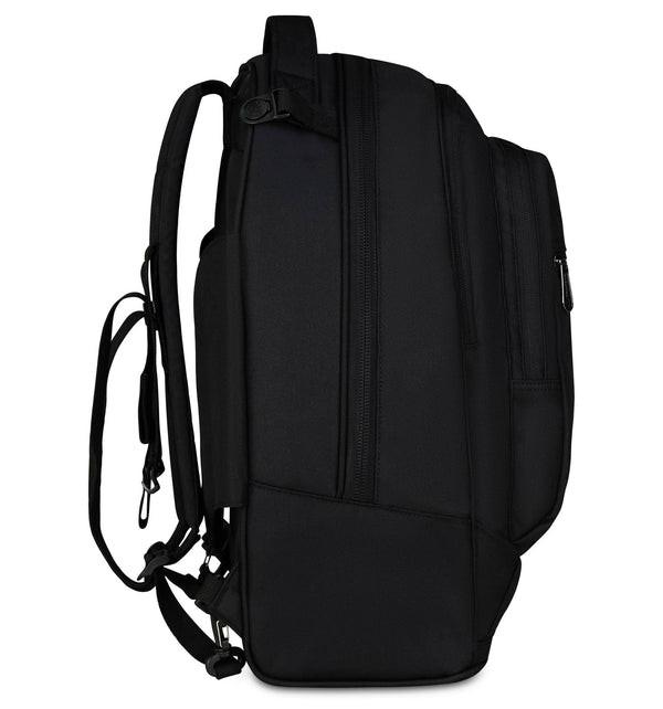 Trolley Invicta Plug Plain Nero scuola capiente resistente.