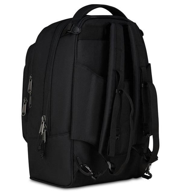 Trolley Invicta Plug Plain Nero scuola capiente resistente.