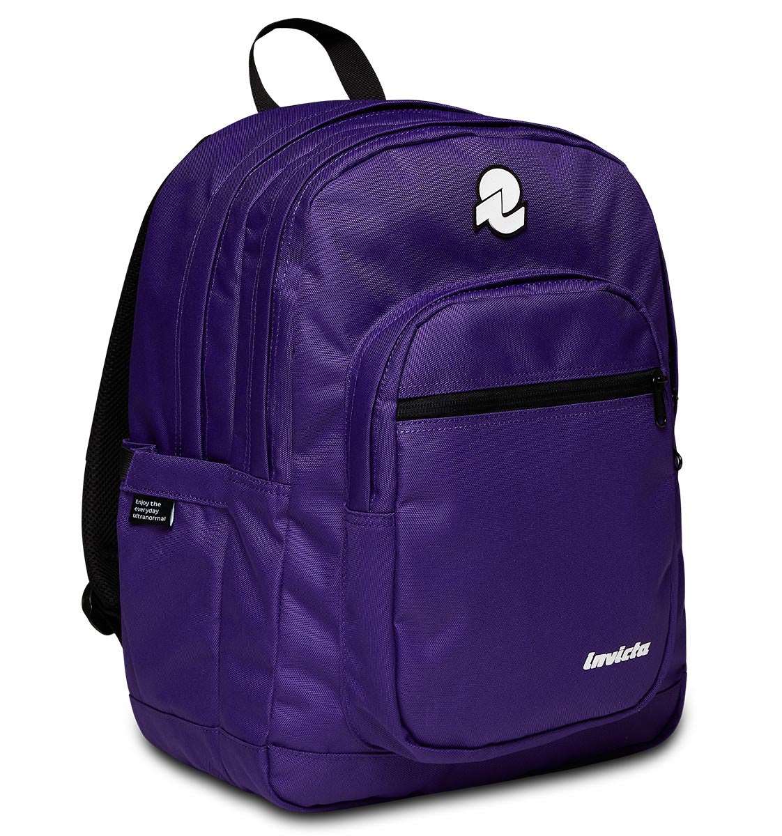 Zaino Invicta Jelek Plain: Eleganza e Funzionalità per Ogni Giorno Viola - Quiscuola