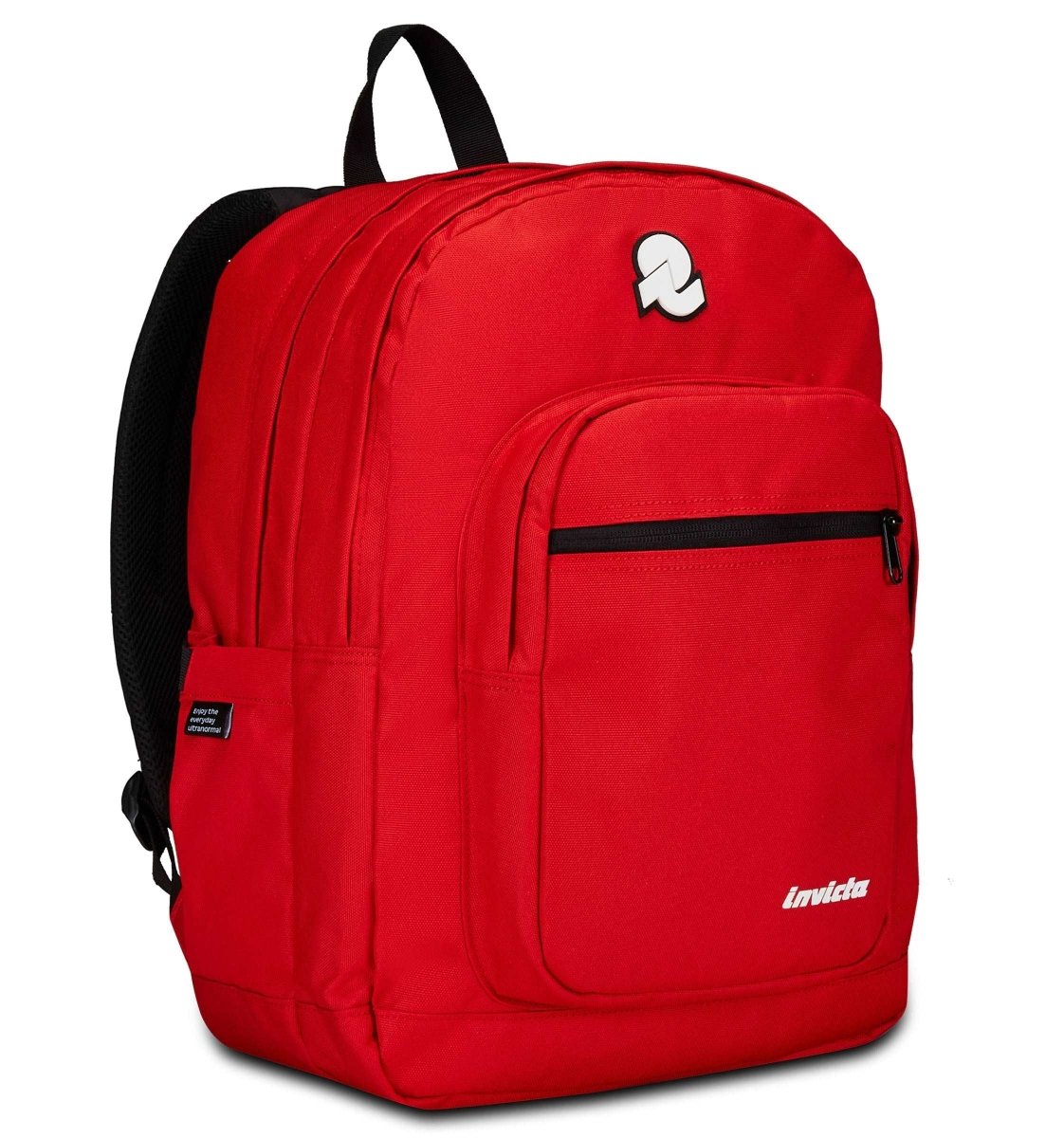 Zaino Invicta Jelek Plain: Eleganza e Funzionalità per Ogni Giorno Rosso - Quiscuola