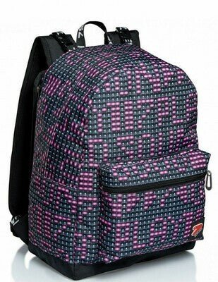 Zaino Seven® REVERSIBILE - THE DOUBLE LEDWALL: Esprimi le Tue Emozioni con Stile e Tecnologia - Quiscuola