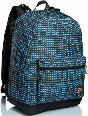 Zaino Seven® REVERSIBILE - THE DOUBLE LEDWALL: Esprimi le Tue Emozioni con Stile e Tecnologia - Quiscuola