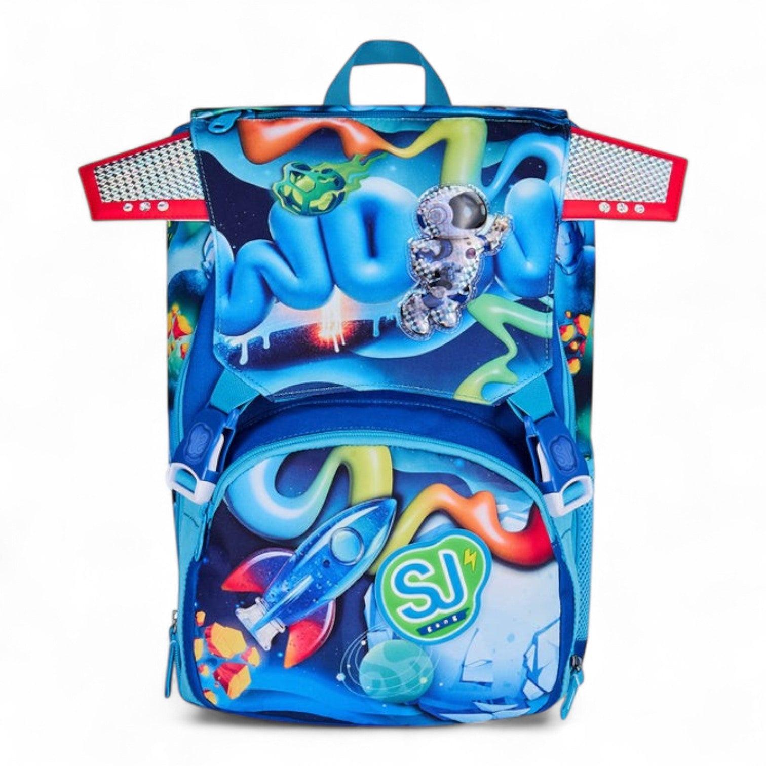 Zaino scuola Seven SJ Big Space estensibile Ride.