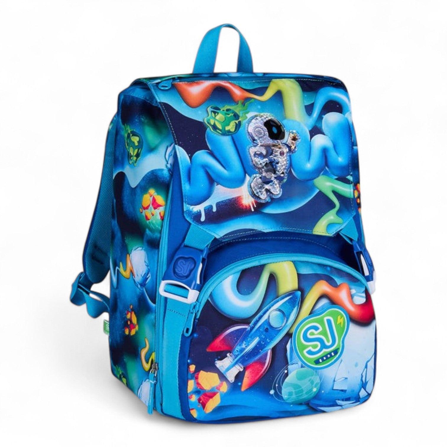 Zaino scuola Seven SJ Big Space estensibile Ride.