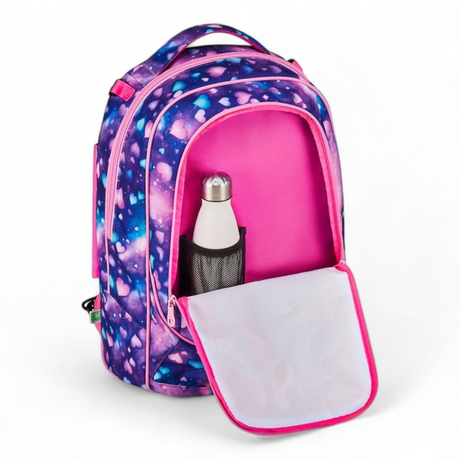 Trolley scuola Seven SJ Jack 8 ruote Pixie Unicorn.
