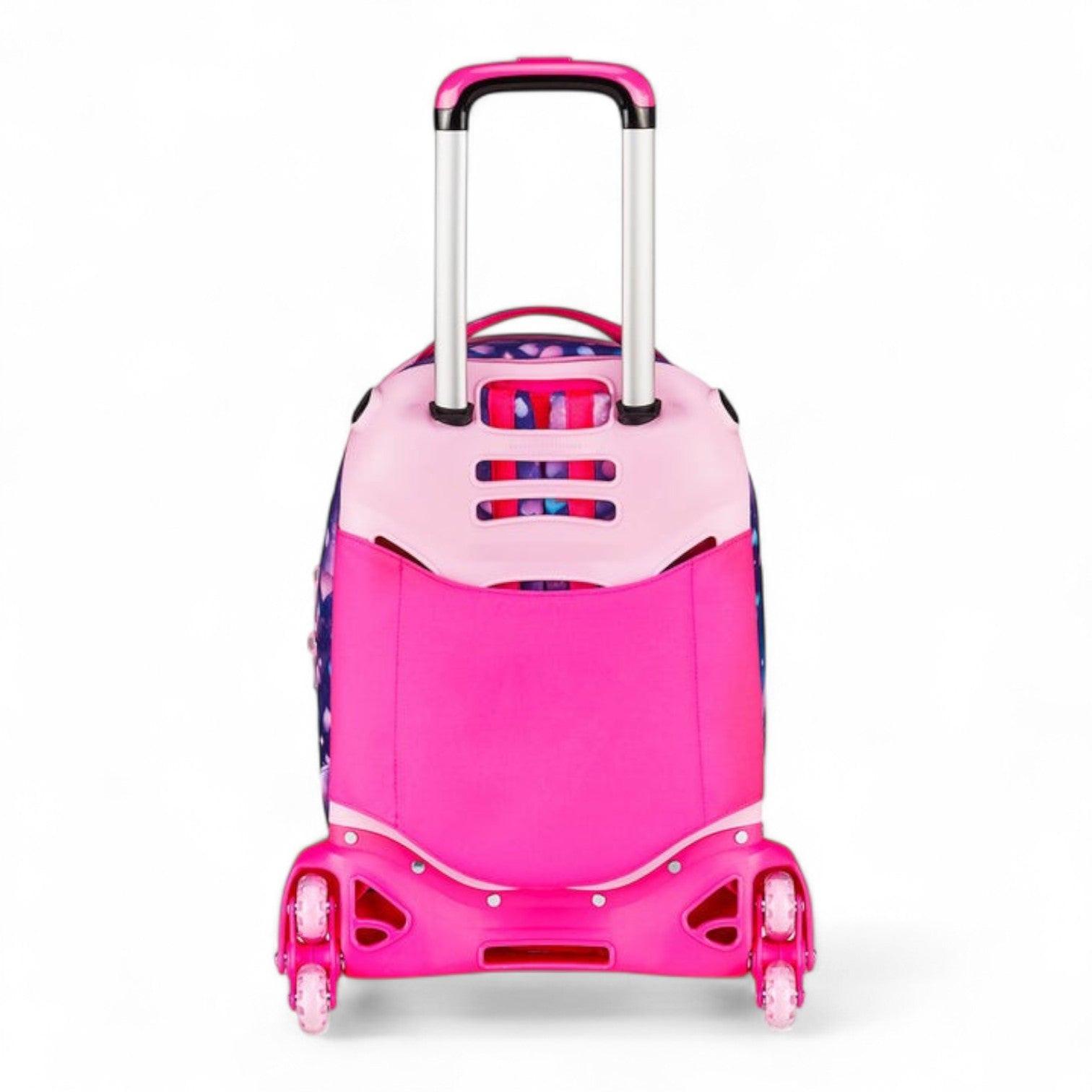 Trolley scuola Seven SJ Jack 8 ruote Pixie Unicorn.