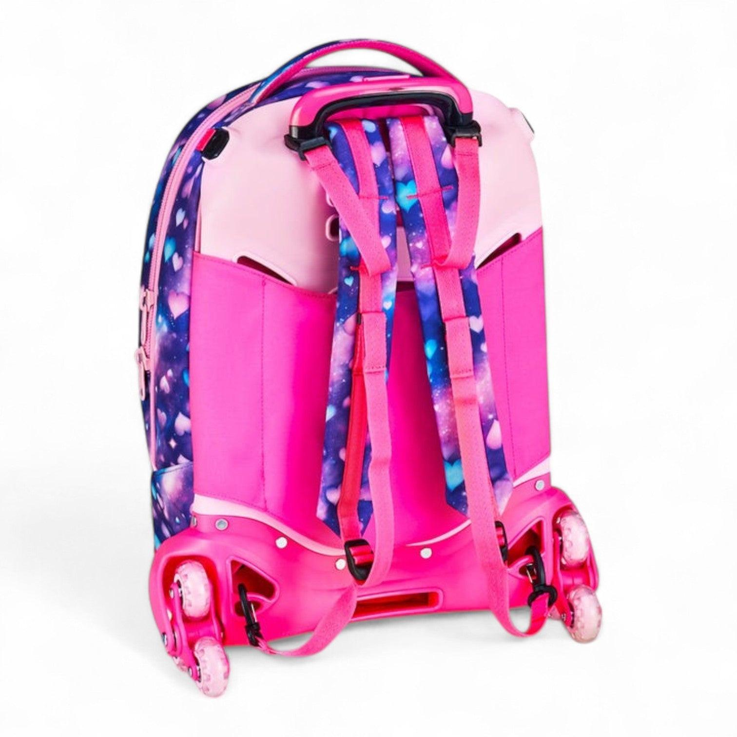 Trolley scuola Seven SJ Jack 8 ruote Pixie Unicorn.
