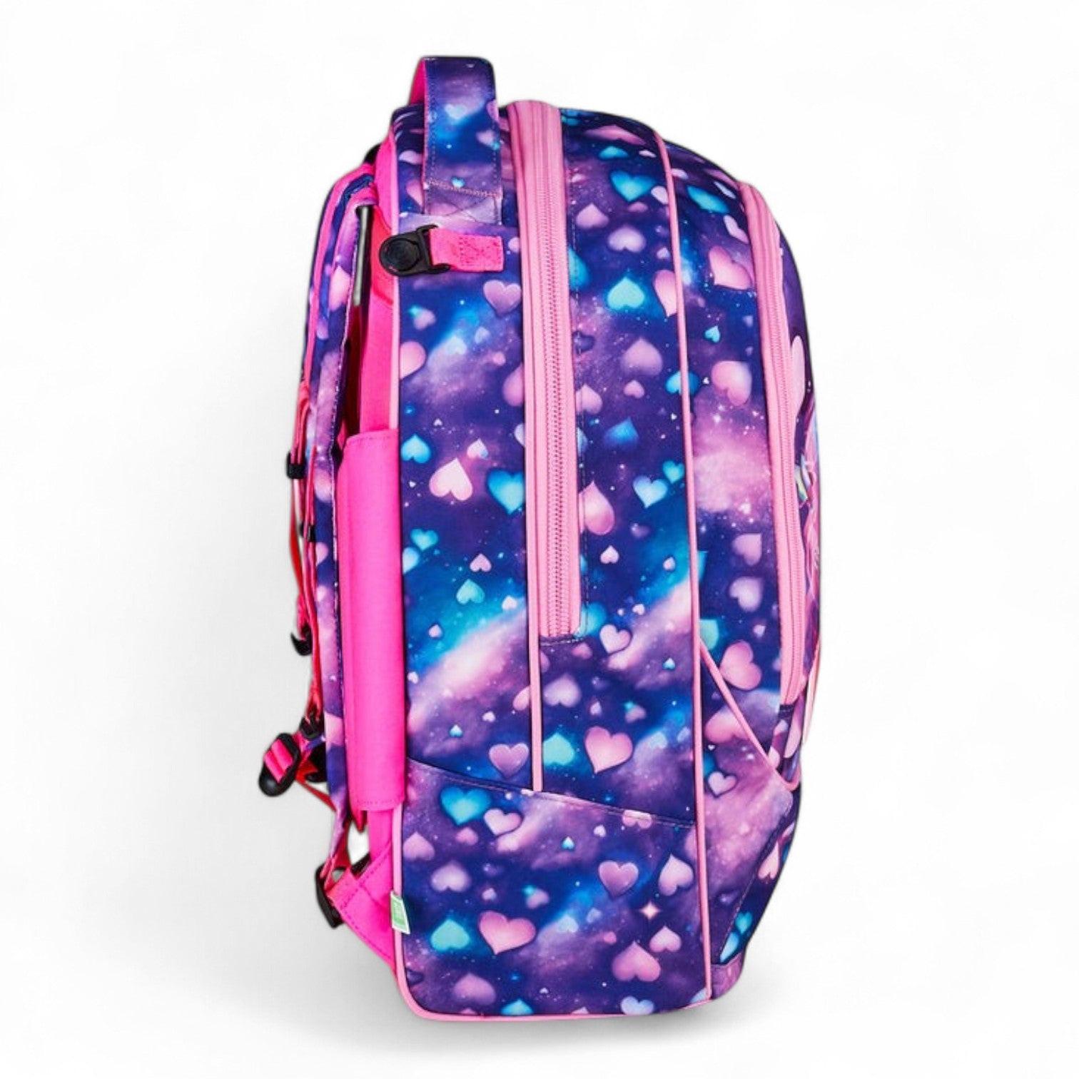 Trolley scuola Seven SJ Jack 8 ruote Pixie Unicorn.