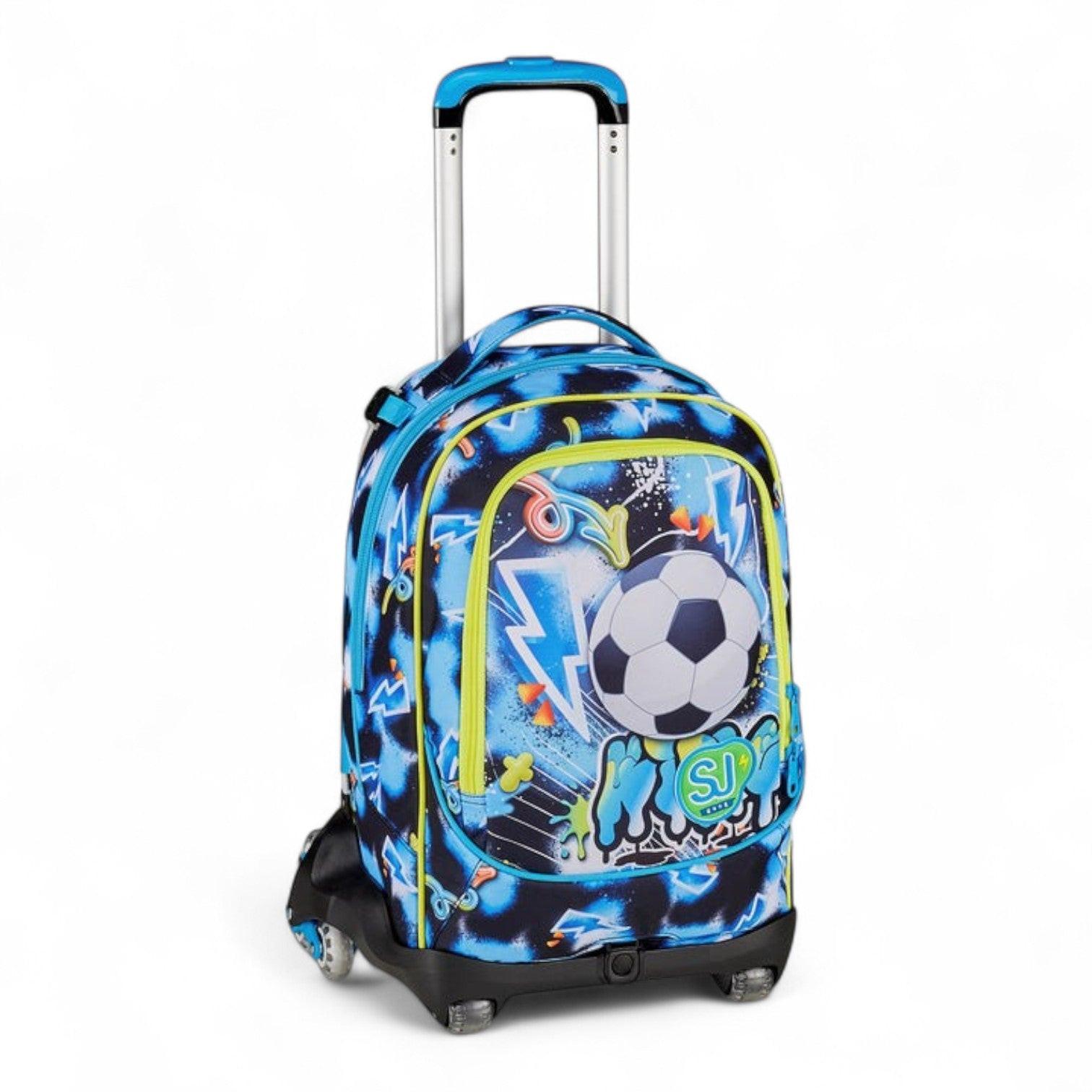 Trolley scuola Seven SJ Jack 8 ruote Glowgame