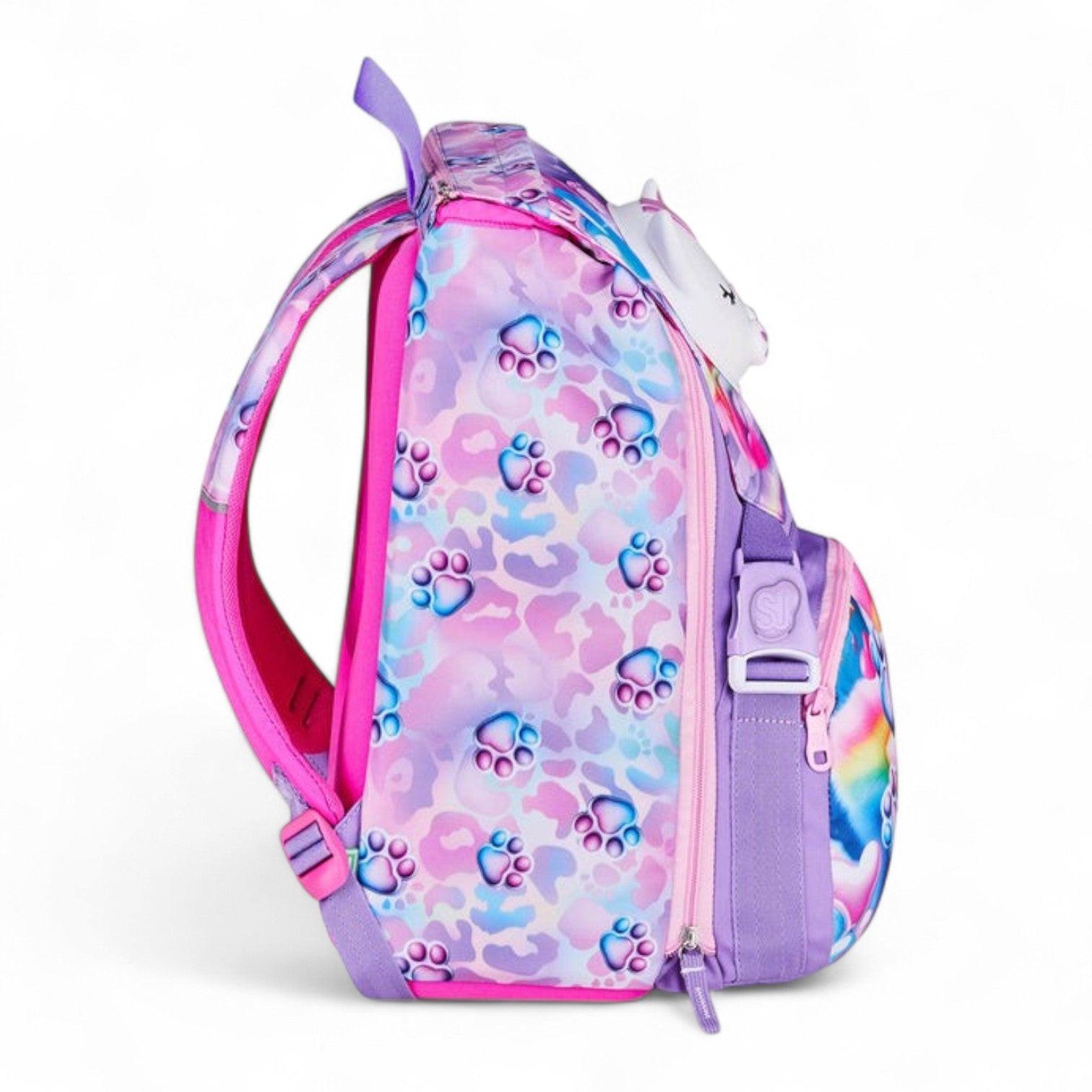 Zaino scuola Seven SJ Big estensibile Glowcat.
