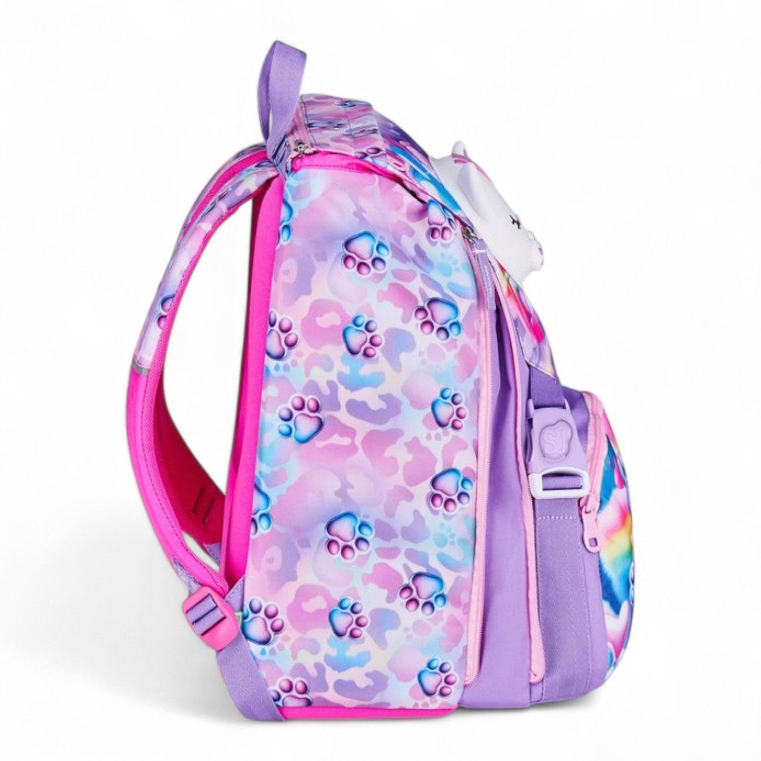 Zaino scuola Seven SJ Big estensibile Glowcat.