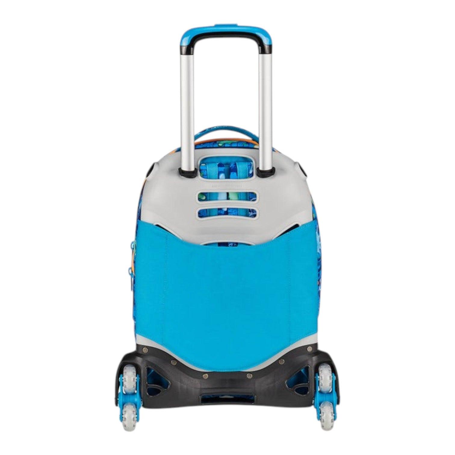 Trolley scuola Seven SJ Jack 8 ruote Joyful Pins Boy.