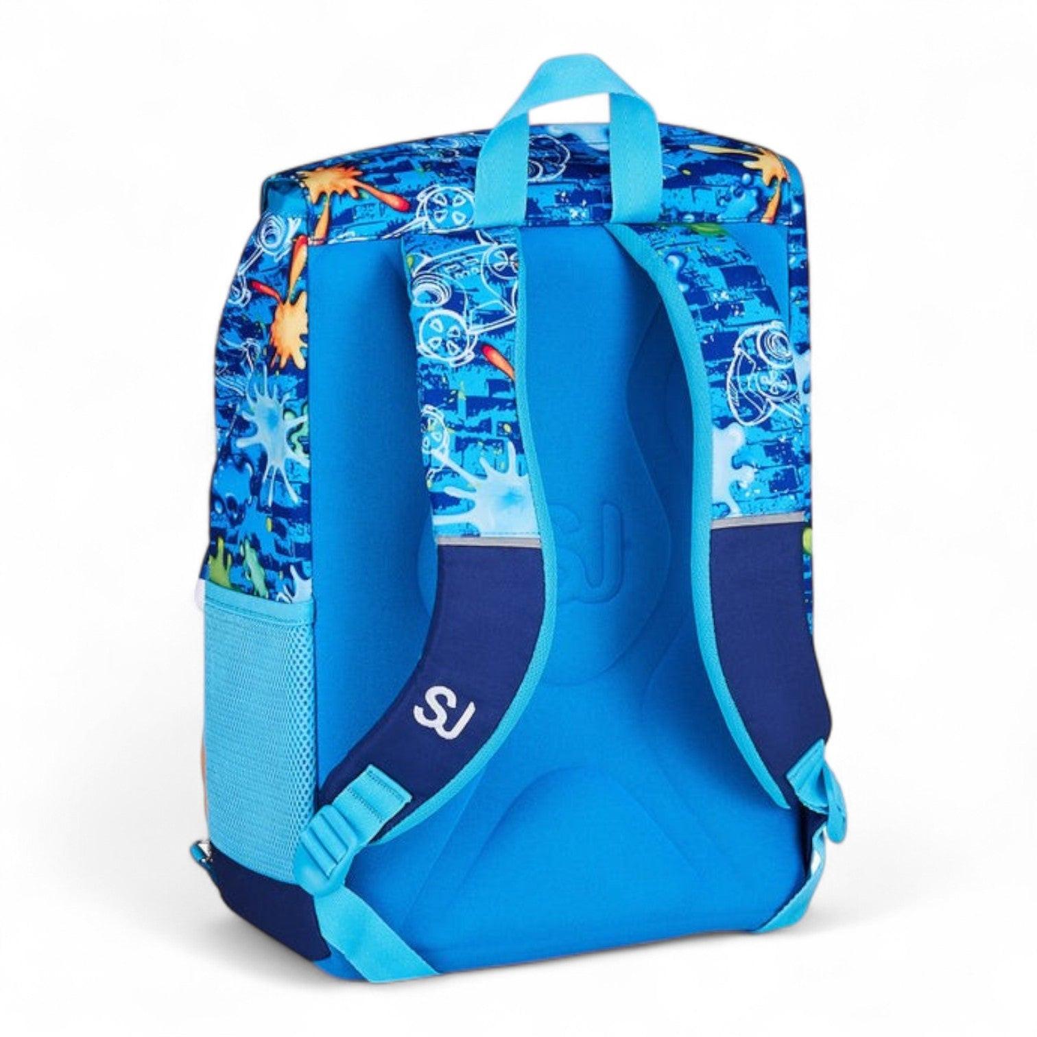 Zaino scuola Seven SJ Big estensibile Joyful Pins Boy.