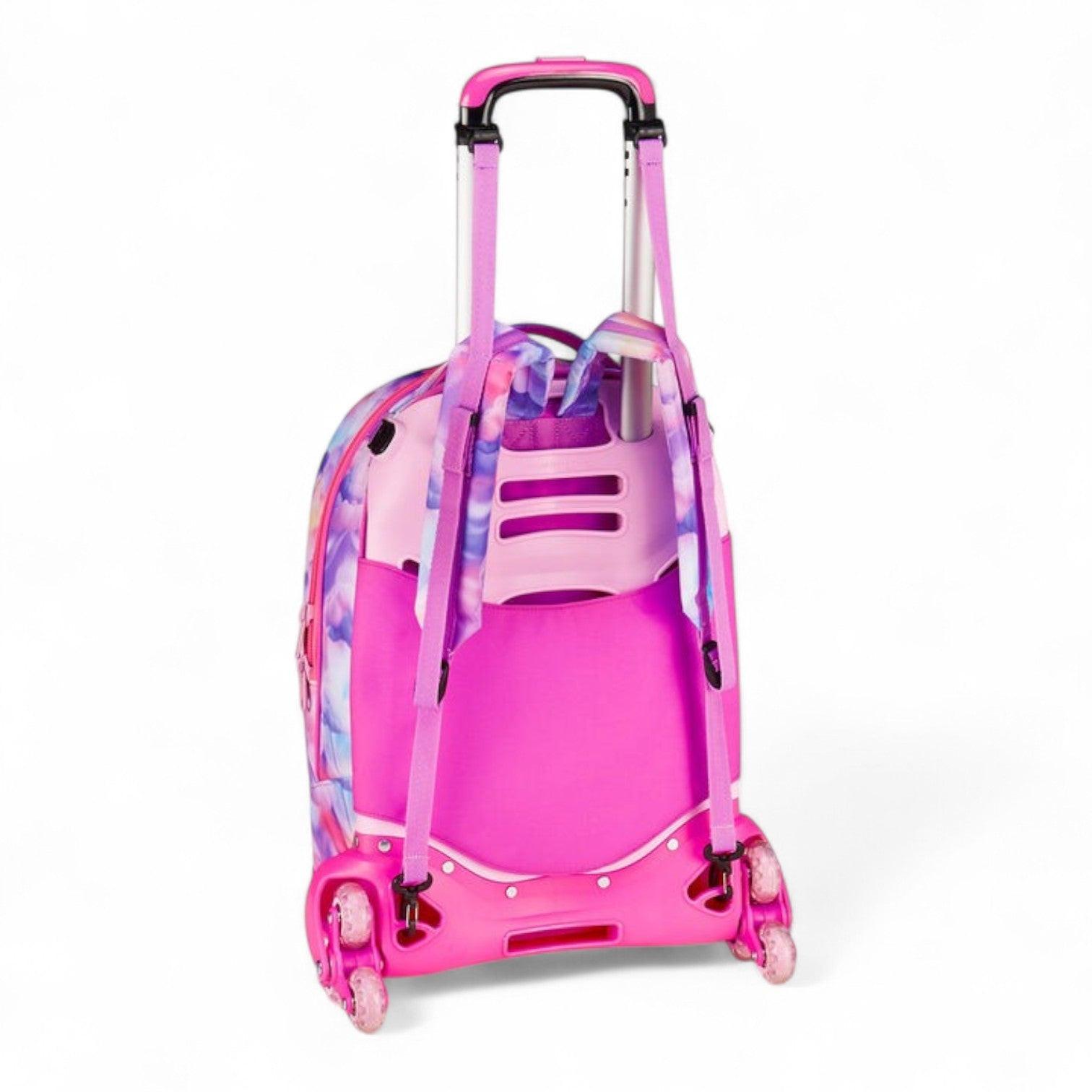 Trolley scuola Seven SJ Jack 8 ruote Joyful Pins Girl.