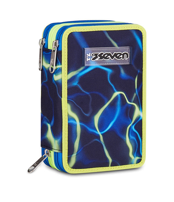 Astuccio Seven 3 Zip Electricvibe Boy completo.