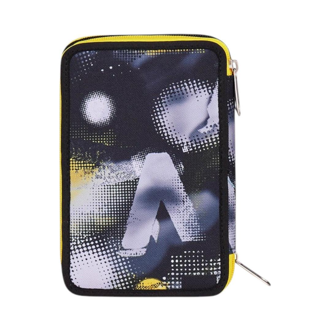 Astuccio Seven 3 Zip Golden Paint completo scuola.