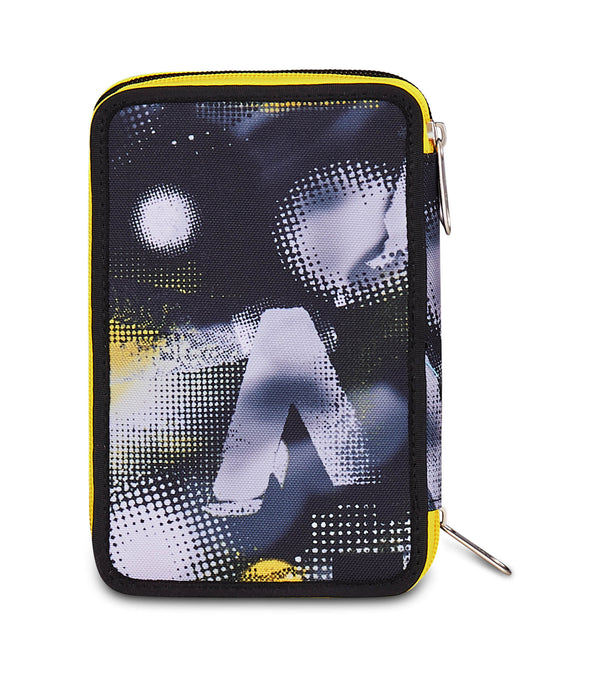 Astuccio Seven 3 Zip Golden Paint completo scuola.