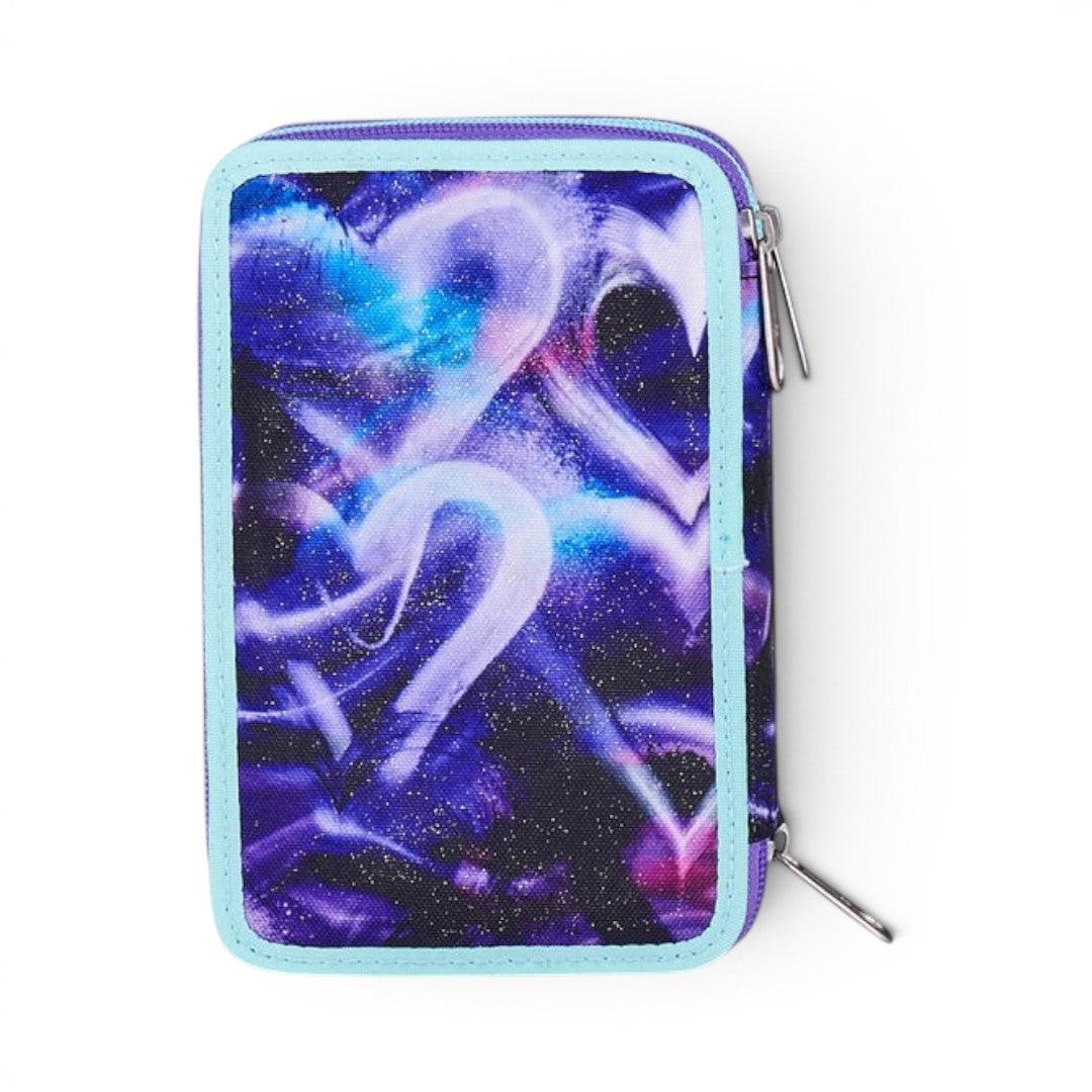 Astuccio Seven 3 Zip Lovepass completo scuola