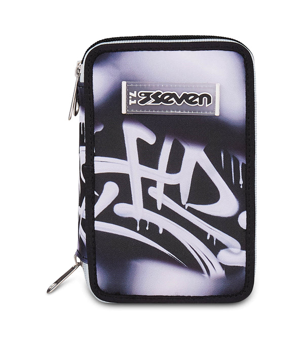 Astuccio Seven 3 Zip Plumpy Line Boy completo.