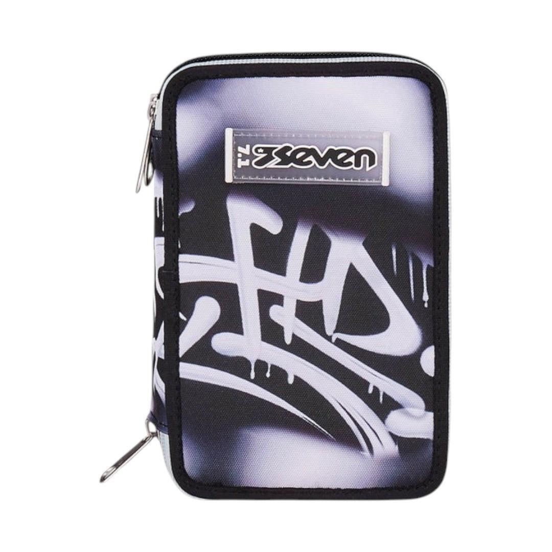 Astuccio Seven 3 Zip Plumpy Line Boy completo.