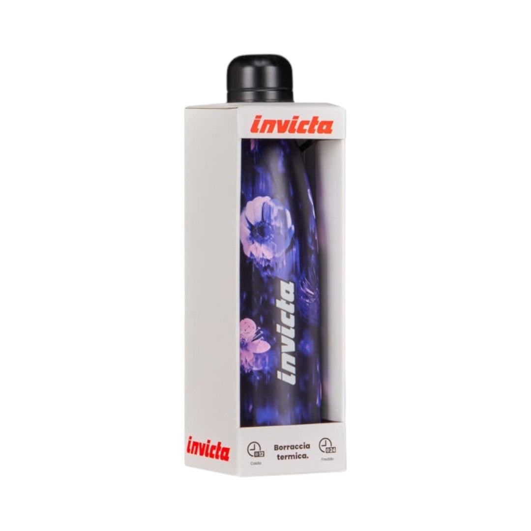 Borraccia termica Invicta Fantasy acciaio 500 ml con moschettone.